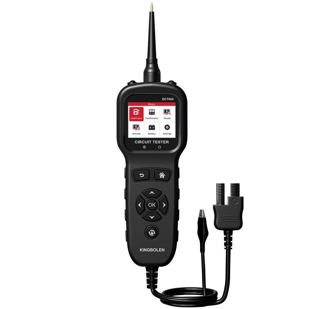 Kingbolen New ECT600 Car Electric Circuit Tester Auto Battery Tester PK Ancel PB500