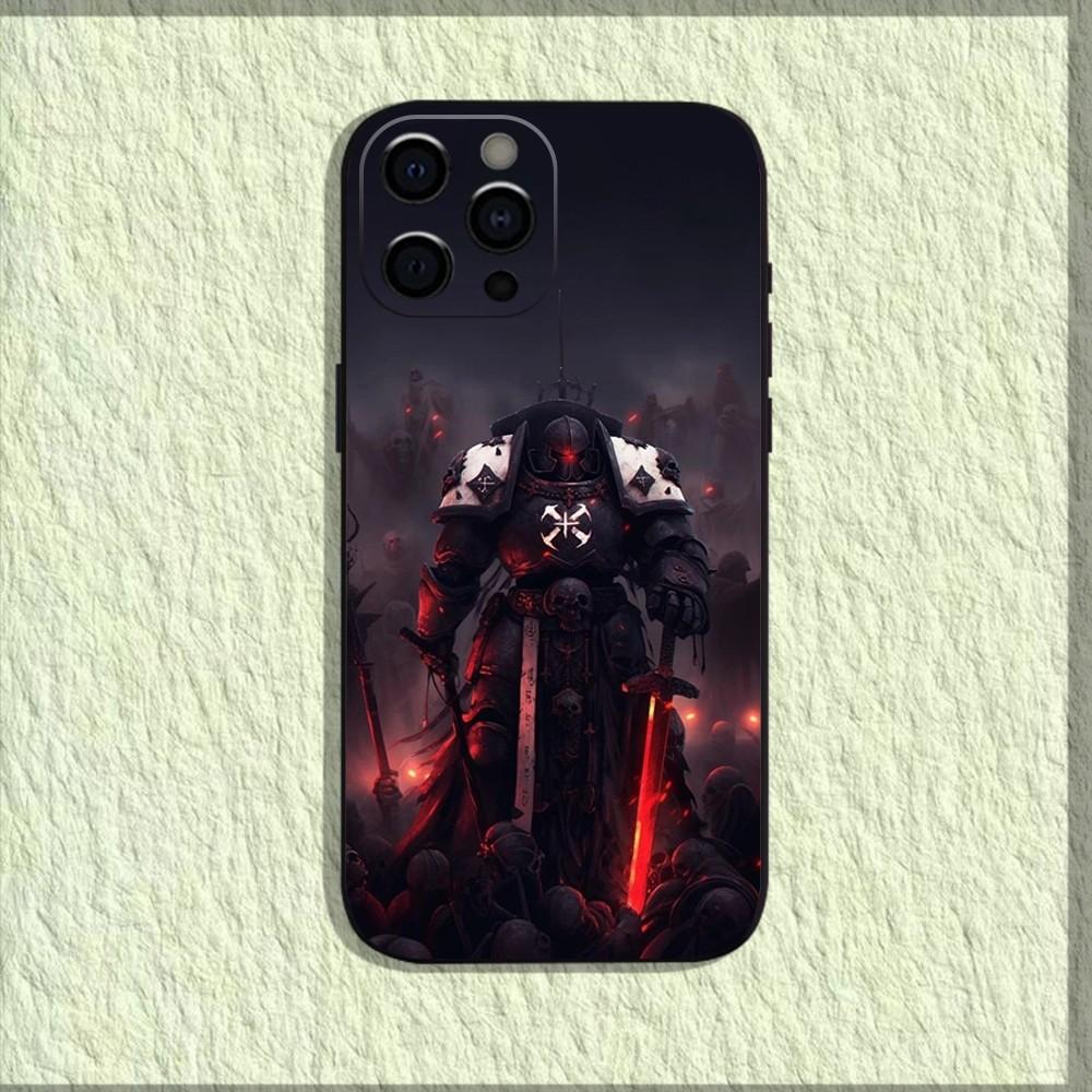 W-Warhammers 40k Game Phone Case For iPhone 16,15,14,13,12,11,Pro,X,XS,Max,XR,Plus,Mini Soft Black Cover
