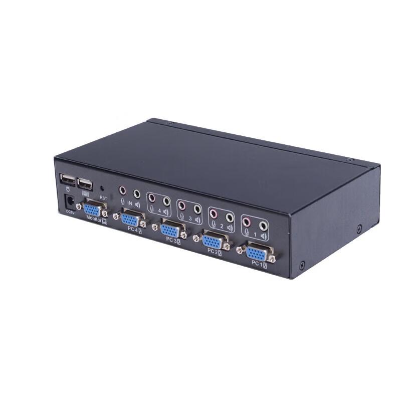 

LANBE VGA KVM Switch with Audio and USB KM
