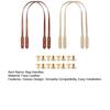 4Pcs Faux Leather Bag Handles Purse Handles with Pre-Punched Holes Rivets Sew on Short Replacement Straps for Handbags Tote Bags Shoulder Bags