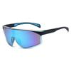Y2K Style Polygonal Frame Sunglasses Cycling Hiking Outdoor Sports UV400 Protection Gradient Lens