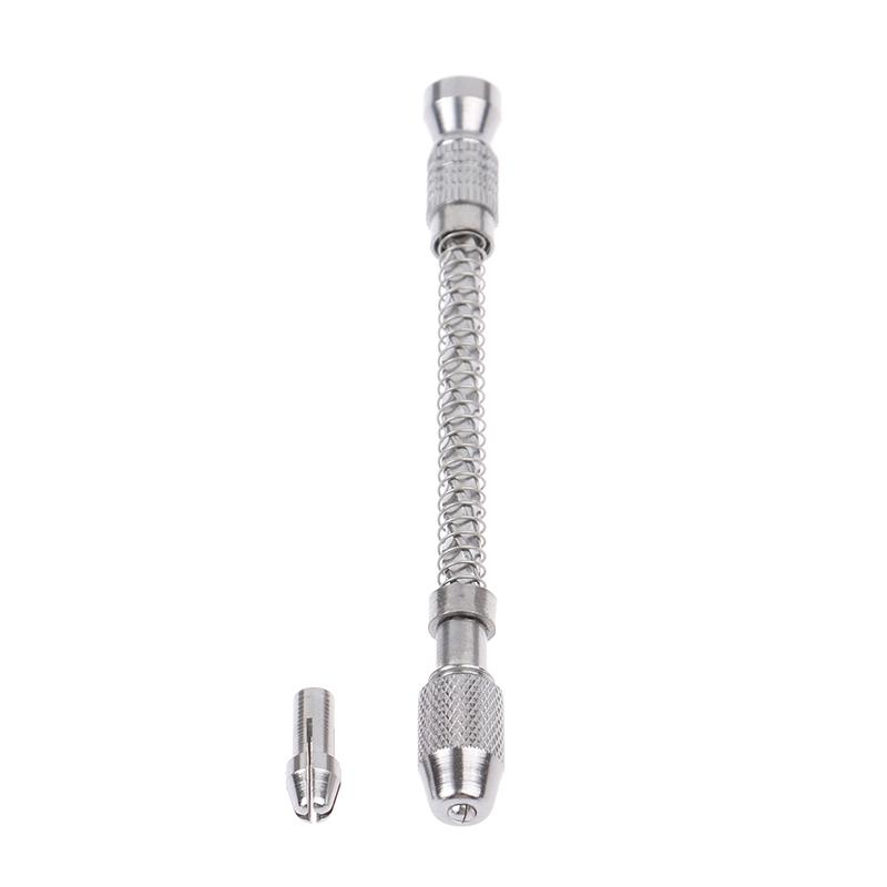 Mini Spiral Hand Drill Full Metal Hand Twist Drill Manual Punching Tool
