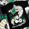 Geto Suguru Short Sleeve Jujutsu Kaisen Gojo Anime Unisex Tshirt Black