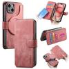 Flip PU Leather Card Holder Case for IPhone 18 17 16 15 14 13 12 11 Pro Max 17E 16E Magnetic 2 in 1 Full Protection Wallet Cover