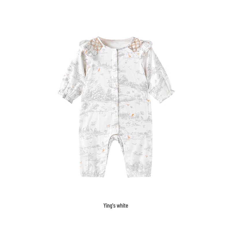YEEHOO Baby Girls  Long-Sleeve Romper 66