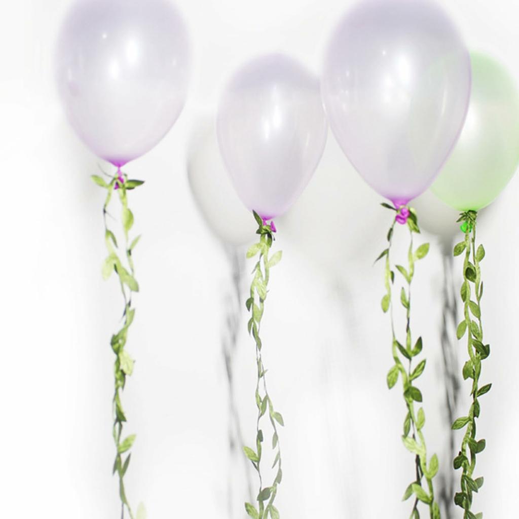 10m Simulation Green Willow Leaves Rattan DIY Accessories Decorative Flower Supplies