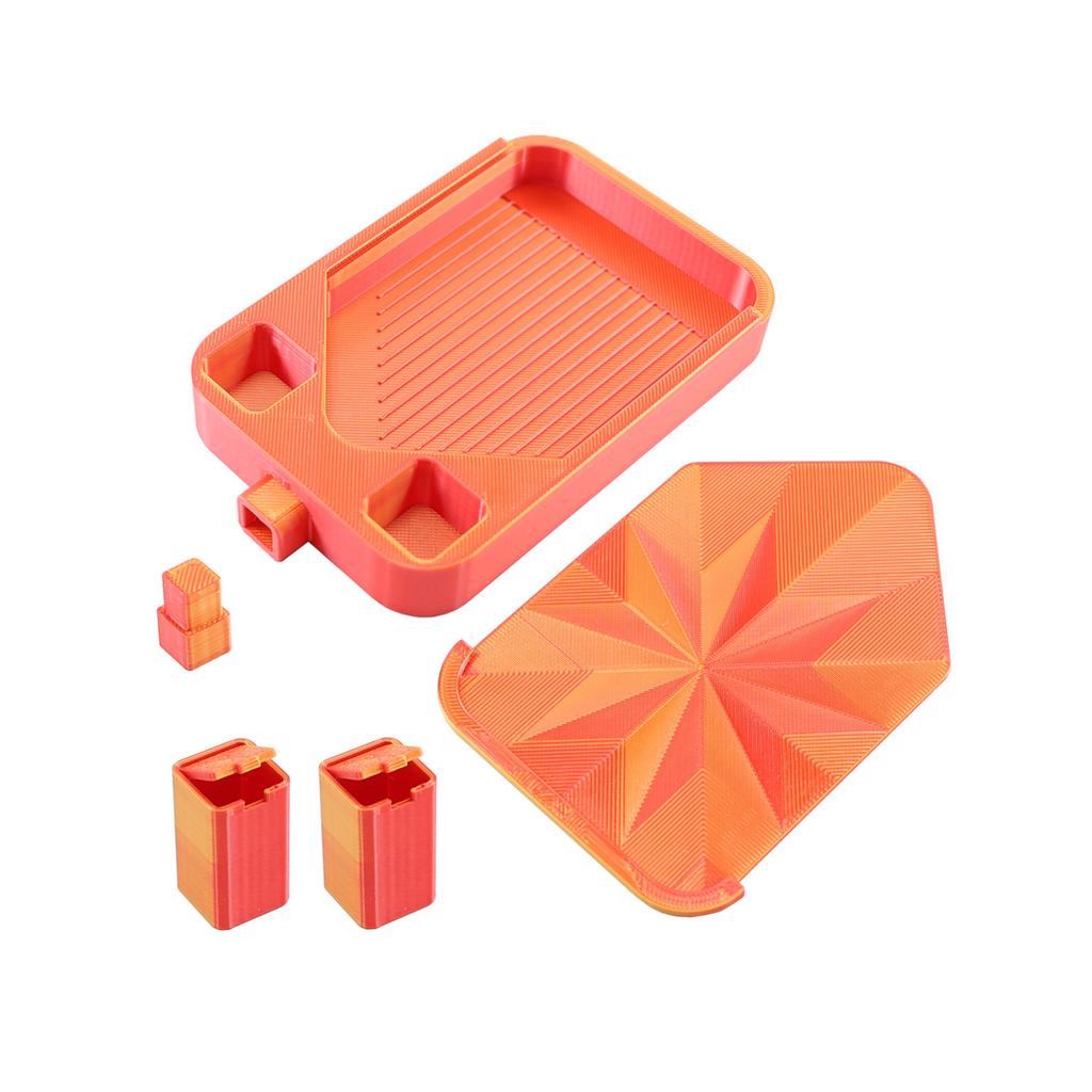 Efficient Beads Painting Accessory Tray Includes Cover And Small Bin For Spill Proof Crafting Easy To Cleaning