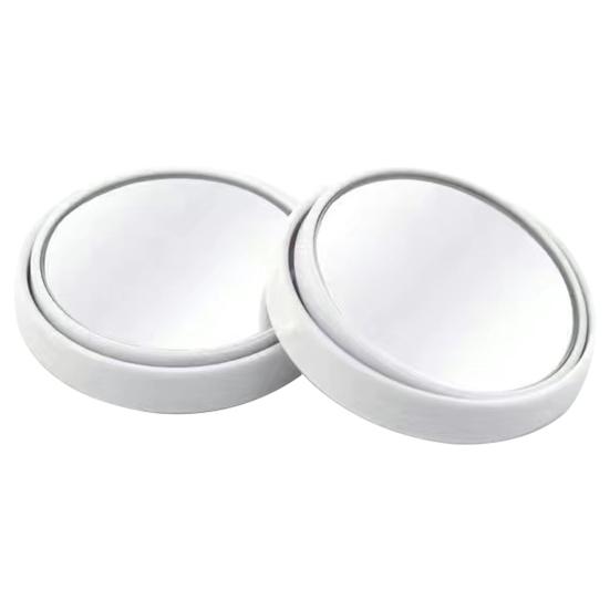 2Pcs Blind Spot Spiegel 360 Grad Rotation Weitwinkel Wasserdichte Auto