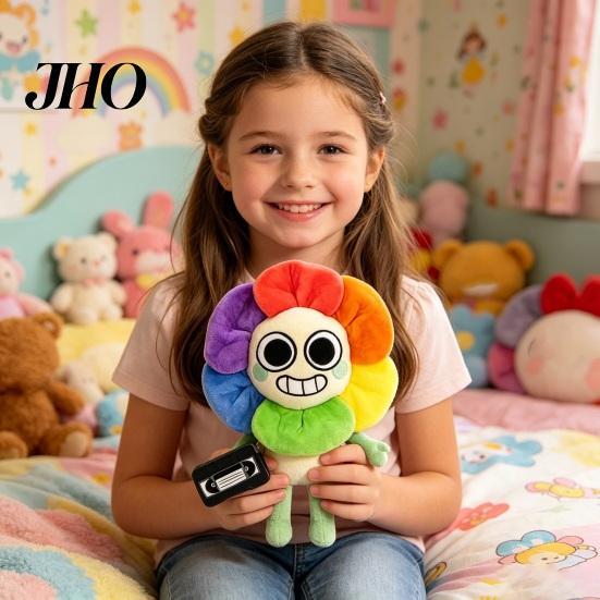 Plush Doll Gift Cartoon Horror Doll, Soft Stuffed Animal Toy for Game Fans, Collectible Gaming Cute Ragdoll Kids Boys Girls, Birthday Friends