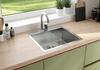 Single-Bowl Steel Sink 2 Gat 55 X 50.5 Cm