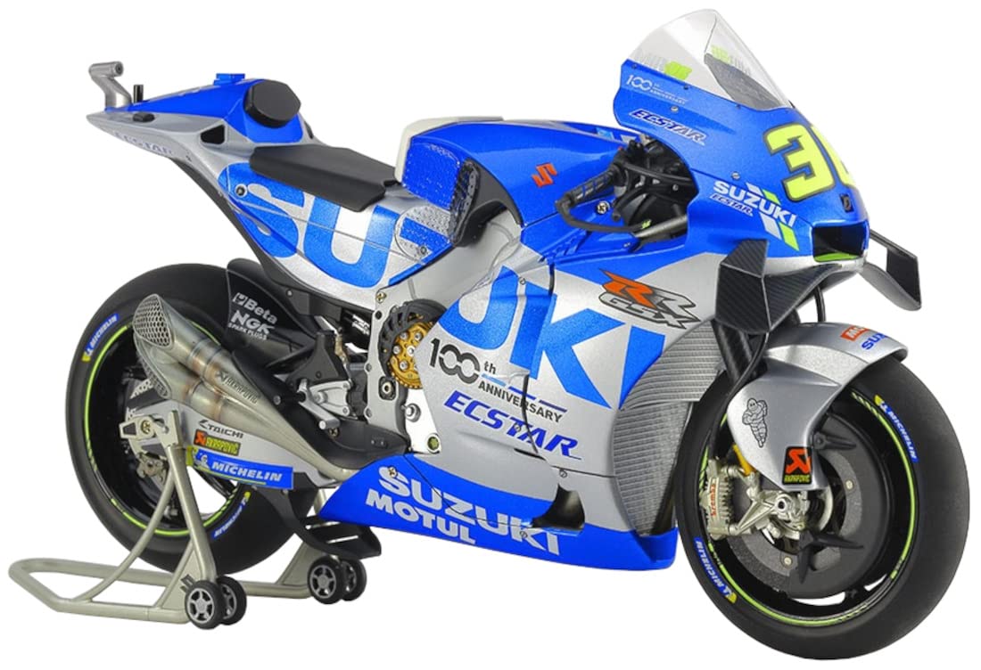 

Tamiya Коллекция Masterwork Team Suzuki Ecstar Окрашенный готовый продукт 21176 1/12 № 176 GSX-RR 20 № 36 синий