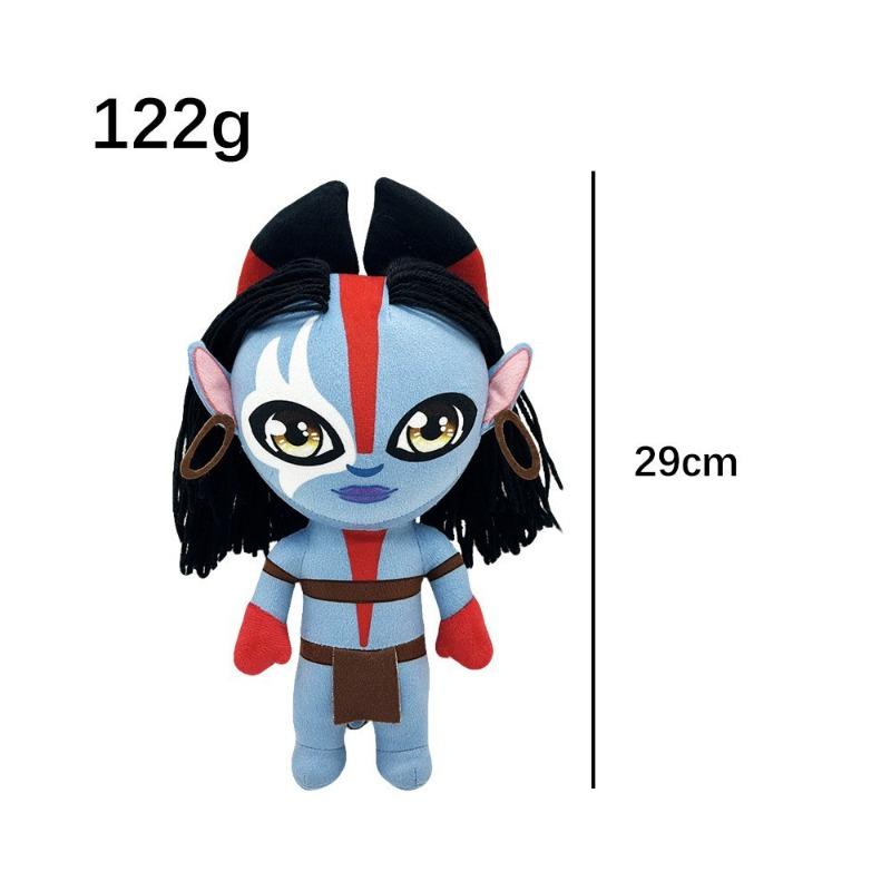 Sevimli Avatar Peluş Bebek Yumuşak Mavi Na'vi Hayvan Peluş Oyuncak Filmden İlham Alan Eşsiz Zarif Tasarım Oyuncular Koleksiyonerler Çocuklar İçin Mükemmel Noel Hediyesi