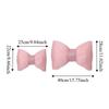 Bow Car Headrest Neck Pillow Universal Summer Fashion Car Headrest  for Women Girls