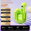 Air31 Bluetooth 5.3 TWS In-Ear Headphones with Transparent Case and Digital Display