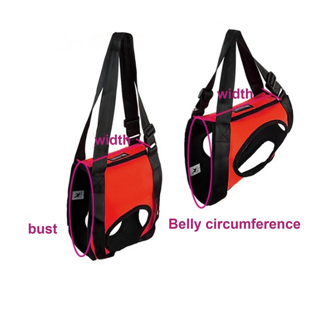 Front Dog Leg Support Harness Walking Aid Lifting Pulling Vest for Old & Injured Dogs (S)