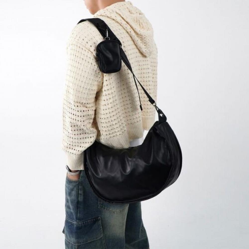 Onl Men S Leather croSSbody Bag Sacoche
