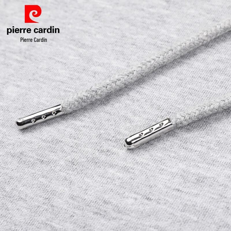 Pánská jednobarevná ležérní mikina s kapucí Pierre Cardin