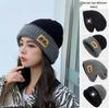 Men's Winter Wool Knit Hat - Double-Sided Warm Cotton Design