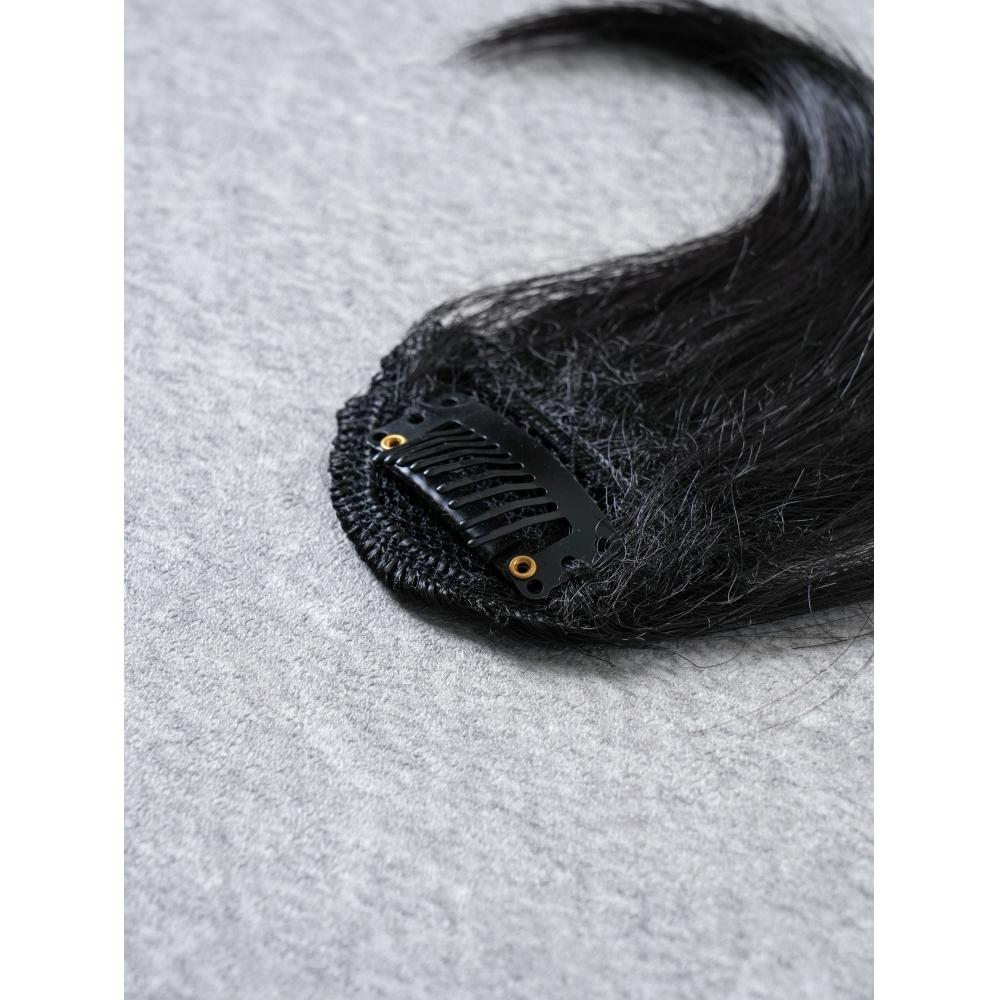 Daiso Flequillo Transparente Negro