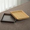 1pc Bamboo Tea Evaluation Box Knife Needle Tea Prying Tray Pu Erh Tea Distribution Tray Cake Display Tray