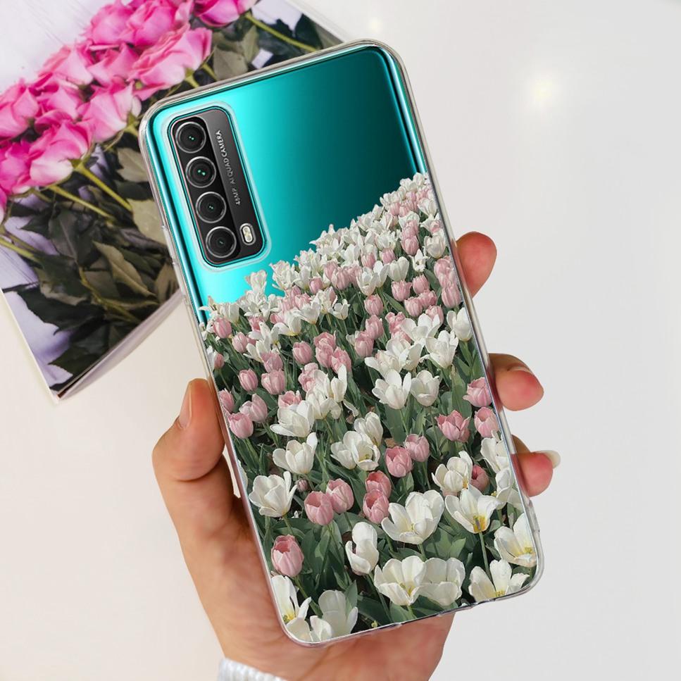 For Huawei P smart 2021 Case New Design Fashion Print Soft Silicone TPU Cover For Huawei P Smart 2021 PPA-LX1 Phone Case Fundas