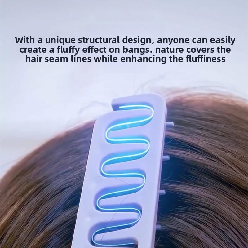 HOT Style Fluffy Texture Styling Comb for Men and Women, Home Use, Hair Parting To Cover Bangs, Hairdressing Comb, High Top Artifact