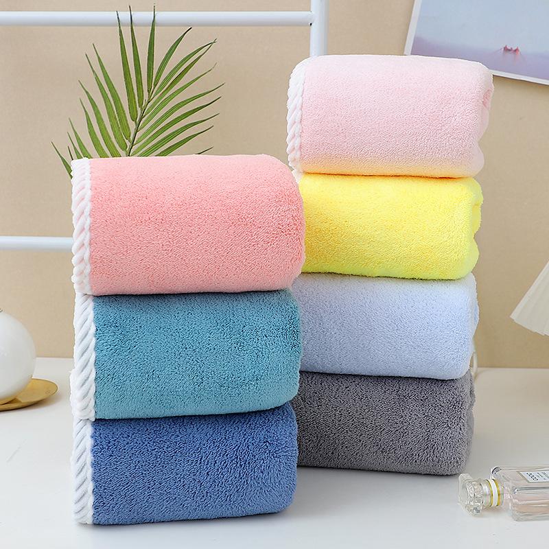 Women's Two-Tone Double-Layer Long Hair Thickened Drying Cap