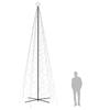 LED Christmas Cone Tree Warm White 1400 LEDs 160 x 500 cm