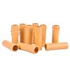10pcs/Set Plastic Candle Lamp Holder Tube Candle Lamp Base Sleeve Candle Bulb Base Cover Chandelier Part