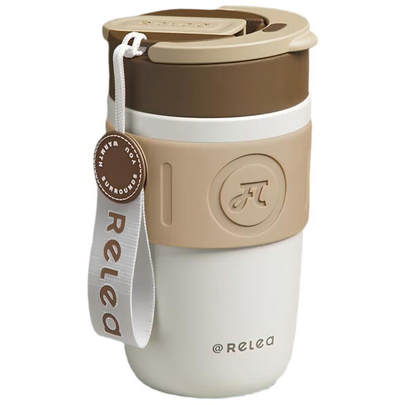 LOOOFOO Starry Crystal Porcelain 400ML Insulated Coffee Mug