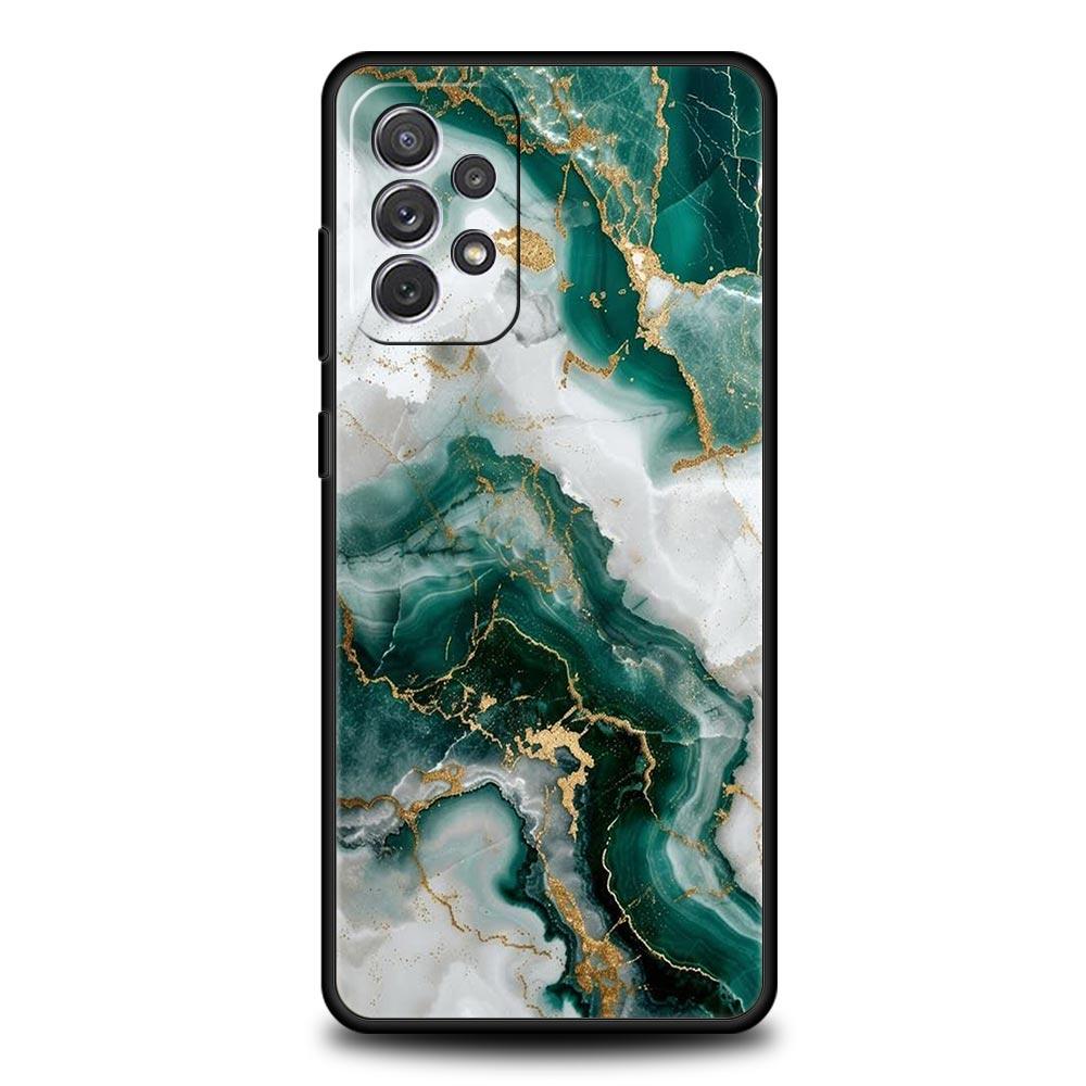 Marble Stone Phone Case for Samsung A57 A37 A51 A71 A21S A17 A11 A15 A25 A41 A23 A33 A53 A73 A07 A05S A13 A35 A55 5G Cover