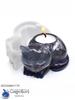 Sleeping Cat Memorial Silicone Mold For Resin Cat Candle Holder Animal Keepsake Sympathy Gift