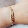 Stainless Steel Islamic Faith Bracelet Elegant Arabic Calligraphy Ayatul Kursi Charm Bracelet Islamic Bangles Jewelry