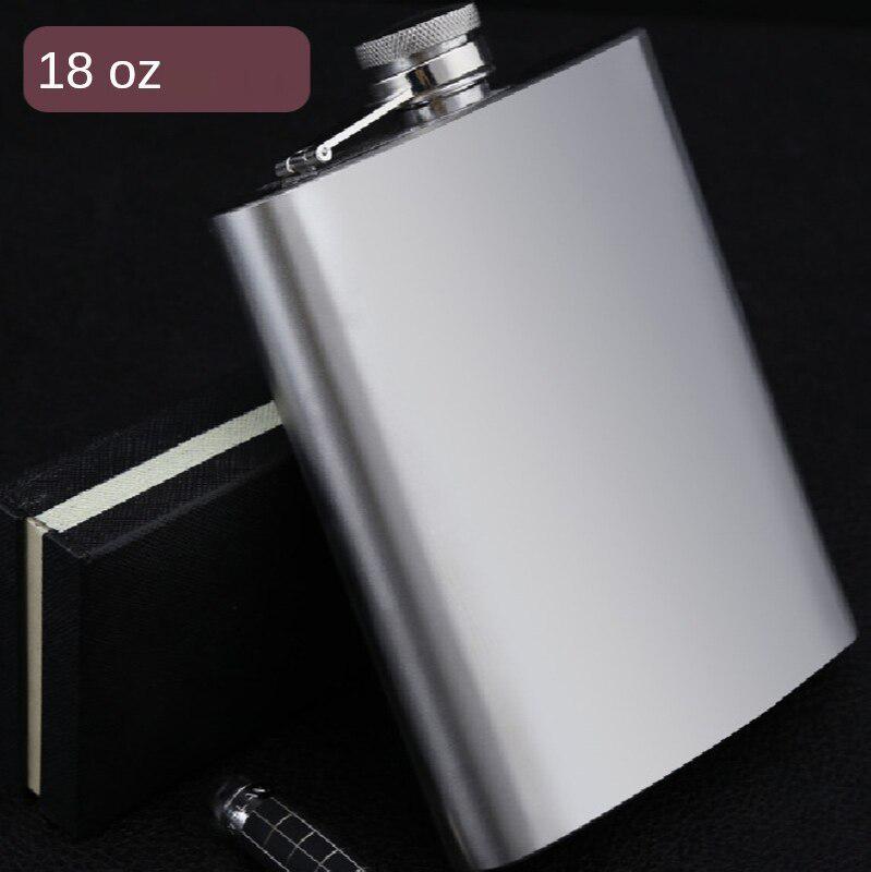 304 Edelstahl Verdickte Flachmann Genießen Sie jederzeit Tragbarer Flachmann Kleine Mini-Bar Must-Have Alkohol Trauzeugen Geschenke