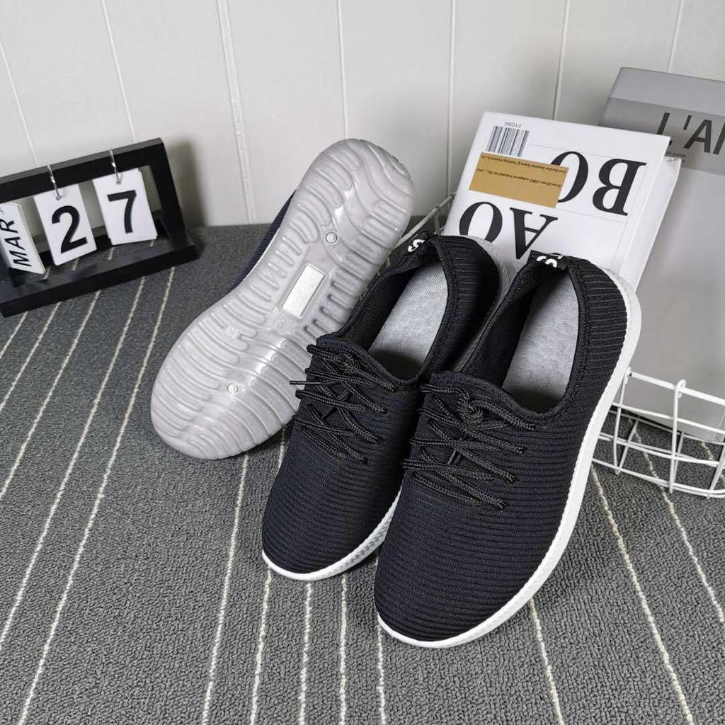 spring and summer new men's and women's models of the same casual women's foot health single net sports shoes with people's shoes