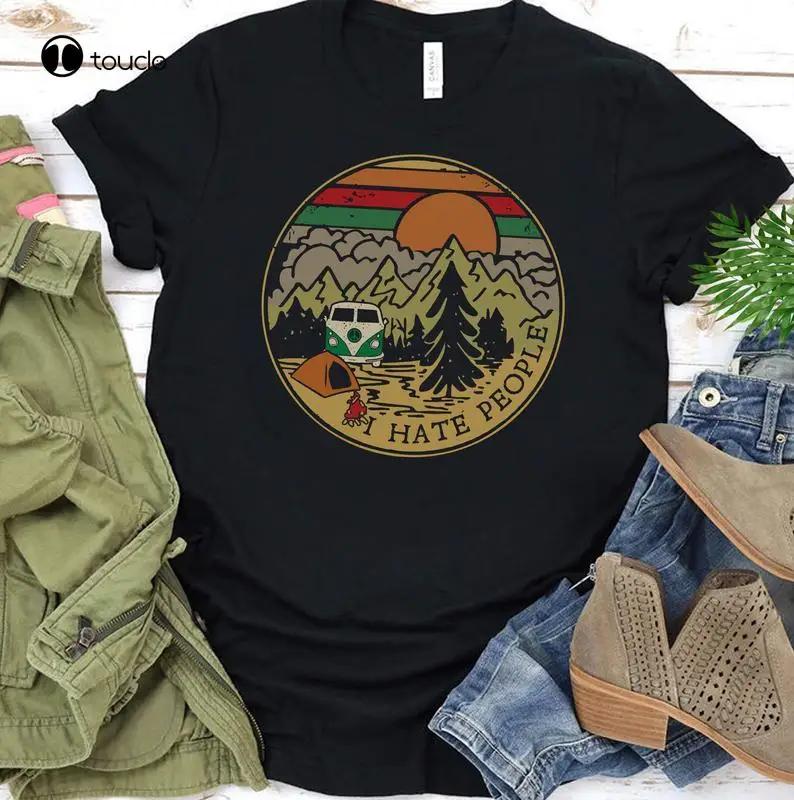 I Hate People Camping Outdoors Giftvintage Camping Shirtmountain Shirt Tee Shirt Unisex
