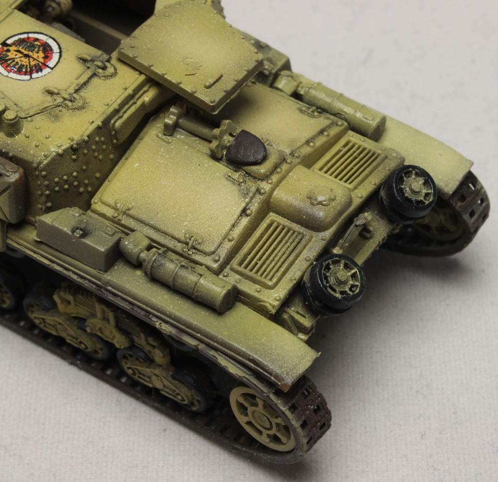 Platz Girls Panzer Final Chapter M41 Typ Semovente Anzio High School Plastikový model a (Samohybné dělostřelectvo) 1/72 GP72-20