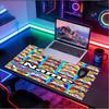 Custom Name Personalized PAW Patrol Pattern Mousepad, Laptop PC Desk Mat, Decorative Desk Mat for Home Keyboard Pad Gift