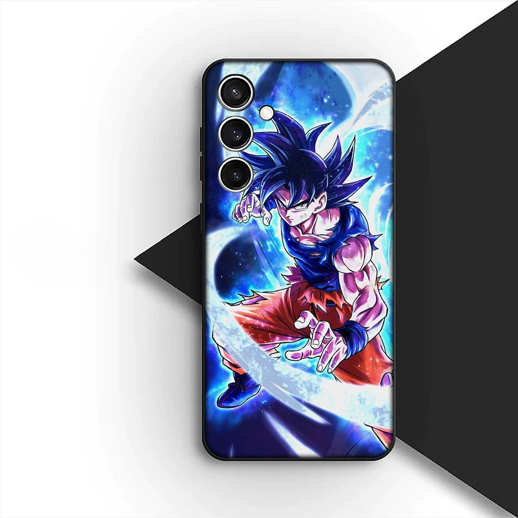 Cover for Samsung Galaxy S25 S24 S23 FE Ultra Plus S7 Edge S25+ S23+ A56 5G Case Dragons Gokus Balls DragonBalls Vegeta Super
