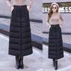Down Cotton Skirt Women Autumn Winter New High Waist Medium Length Thickened Cotton Short Skirt