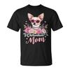 Chihuahua Mom Floral Sunglasses Black Short Sleeve Unisex All Size S-234XL