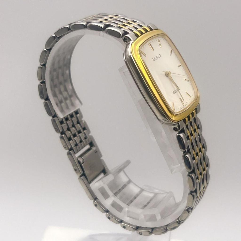 Used [Working Item] Seiko Dolce Quartz Men's Watch Combi Color