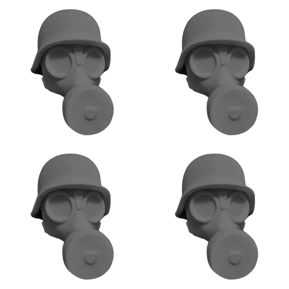 3-5 Stück Lustiger Deutscher Gasmaskenhelm Bierflaschenhülle Wiederverwendbarer Bierflaschenaufsatz Bierflaschenverschluss Universal für Party Bar