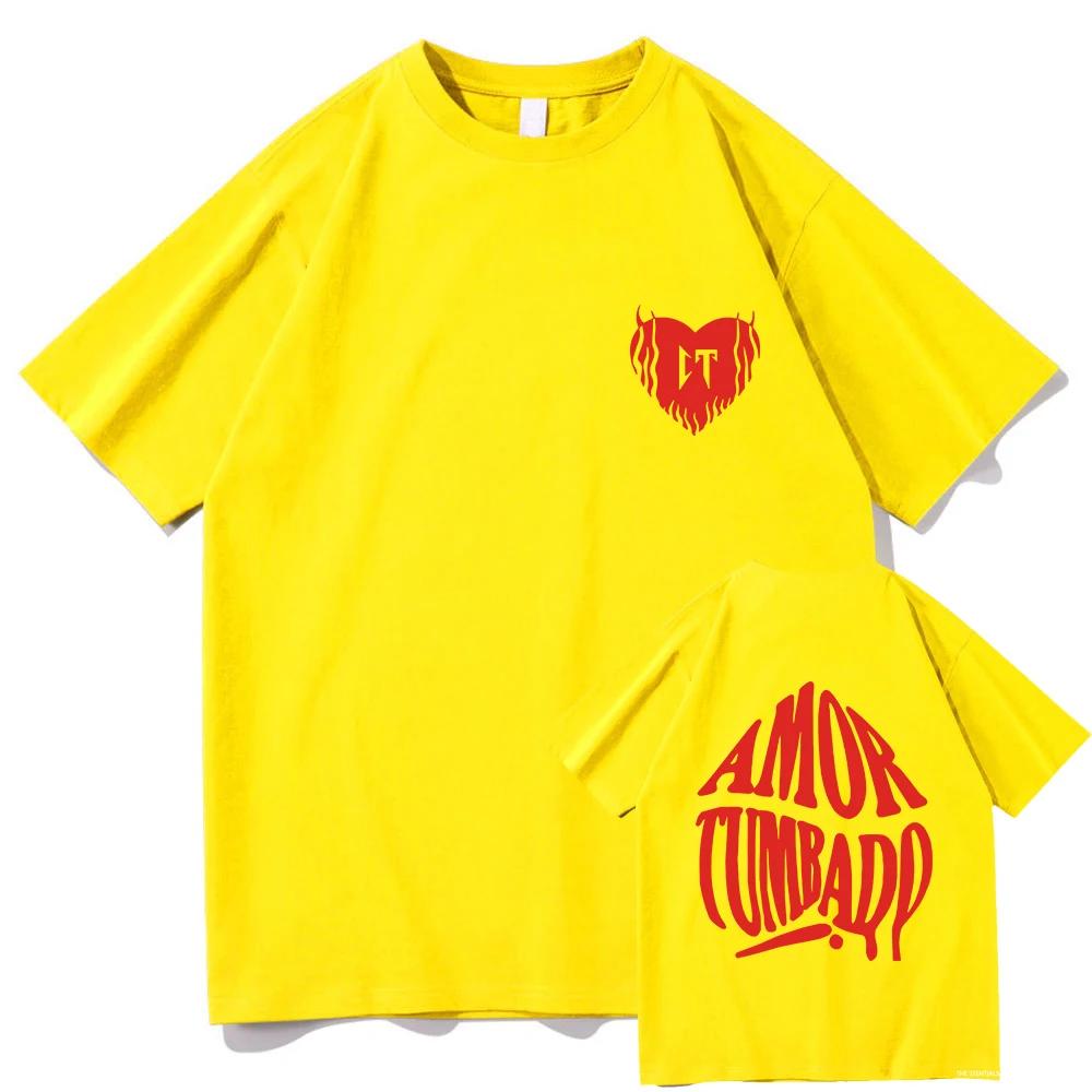 Natanael Cano Corazon Tumbado T Shirts Funny Men/Women Clothing Harajuku Aesthetic Tshirt Vintage Unisex Streetwear Tops