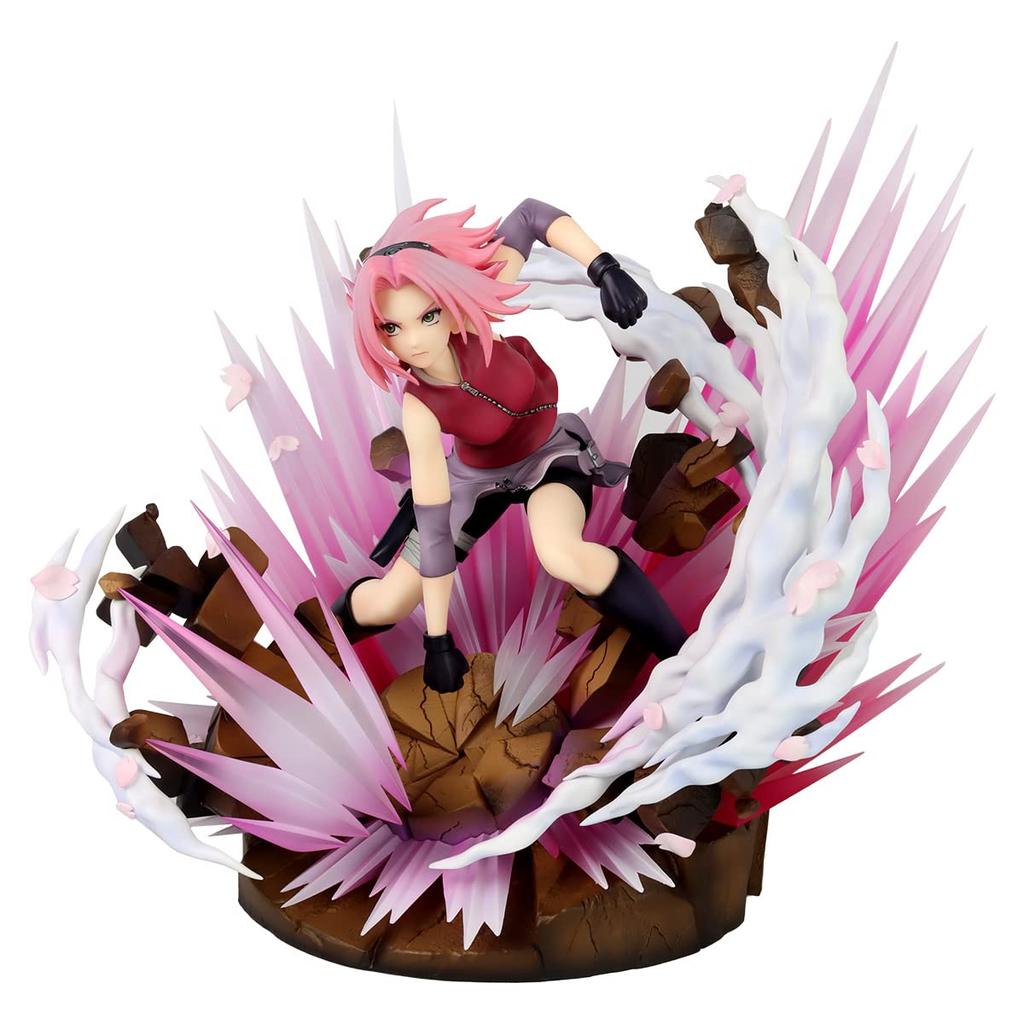 MegaHouse Naruto Sakura Haruna Figurine Girls DX 27cm - - Vers.3 -