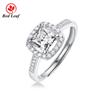 Redleaf Fashion Jewelry 18K 24K Gold Men Women Minimalist 925 Sterling Silver Ring Gold Plated Ring