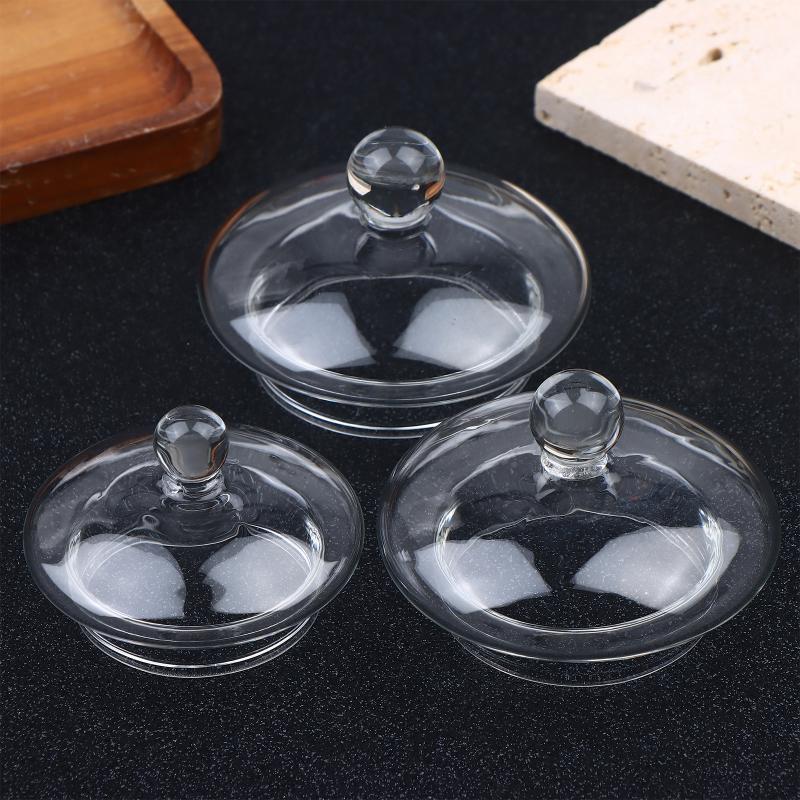 Teekanne Deckel Ersatz Glasdeckel Hitzebeständiger Glasdeckel Sieb Kanne Glasabdeckung Filter Für Haushalt Reise Ersatz