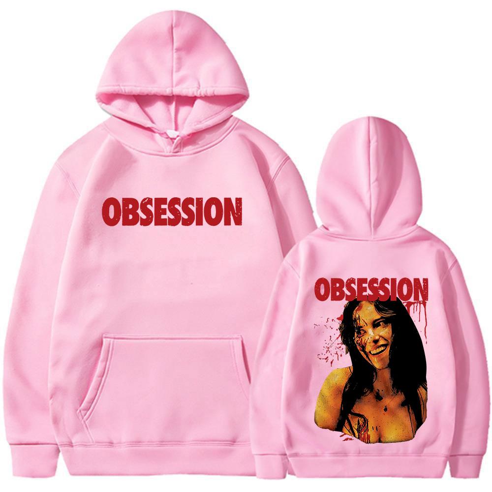 Horror Movie 2026 Obsession Nikki Hoodies Unisex Clothing Fashion Gothic Long Sleeves Oversized Hooded Sweatshirts Streetwear