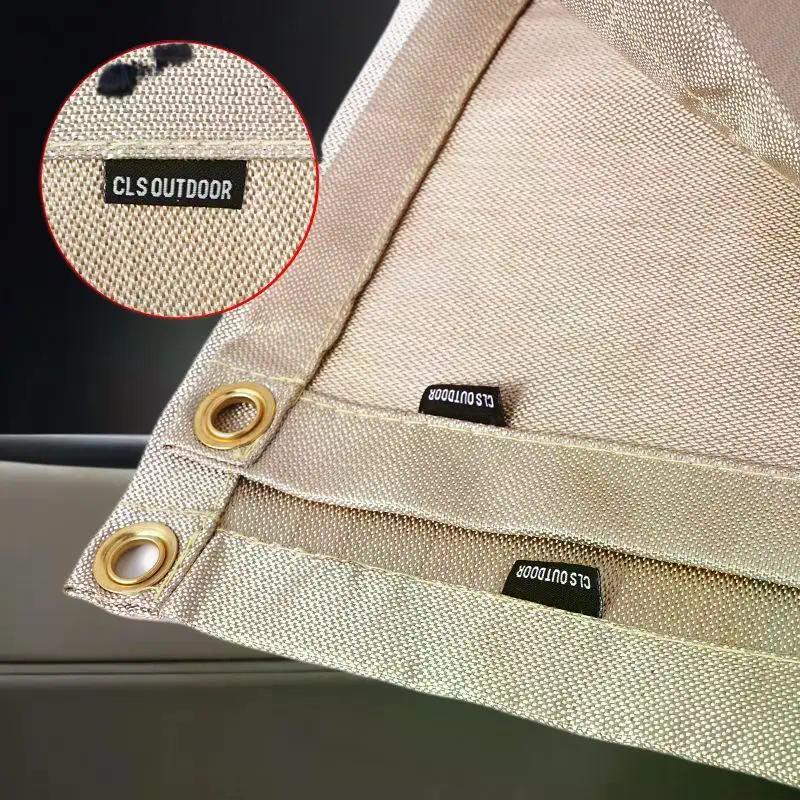 Outdoor Camping Fireproof Cloth Picnic Barbecue Insulation Mat Flame Retardant High Temperature Fire Blanket Fiberglass Mat