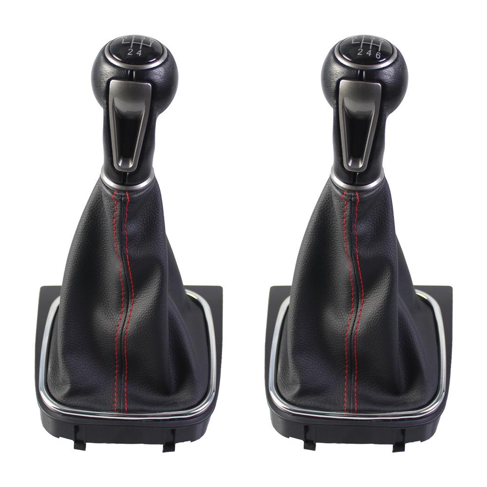 Volkswagen Golf MK5 Manual Transmission Shift Knob Gear Stick Accessory 5-Speed Set